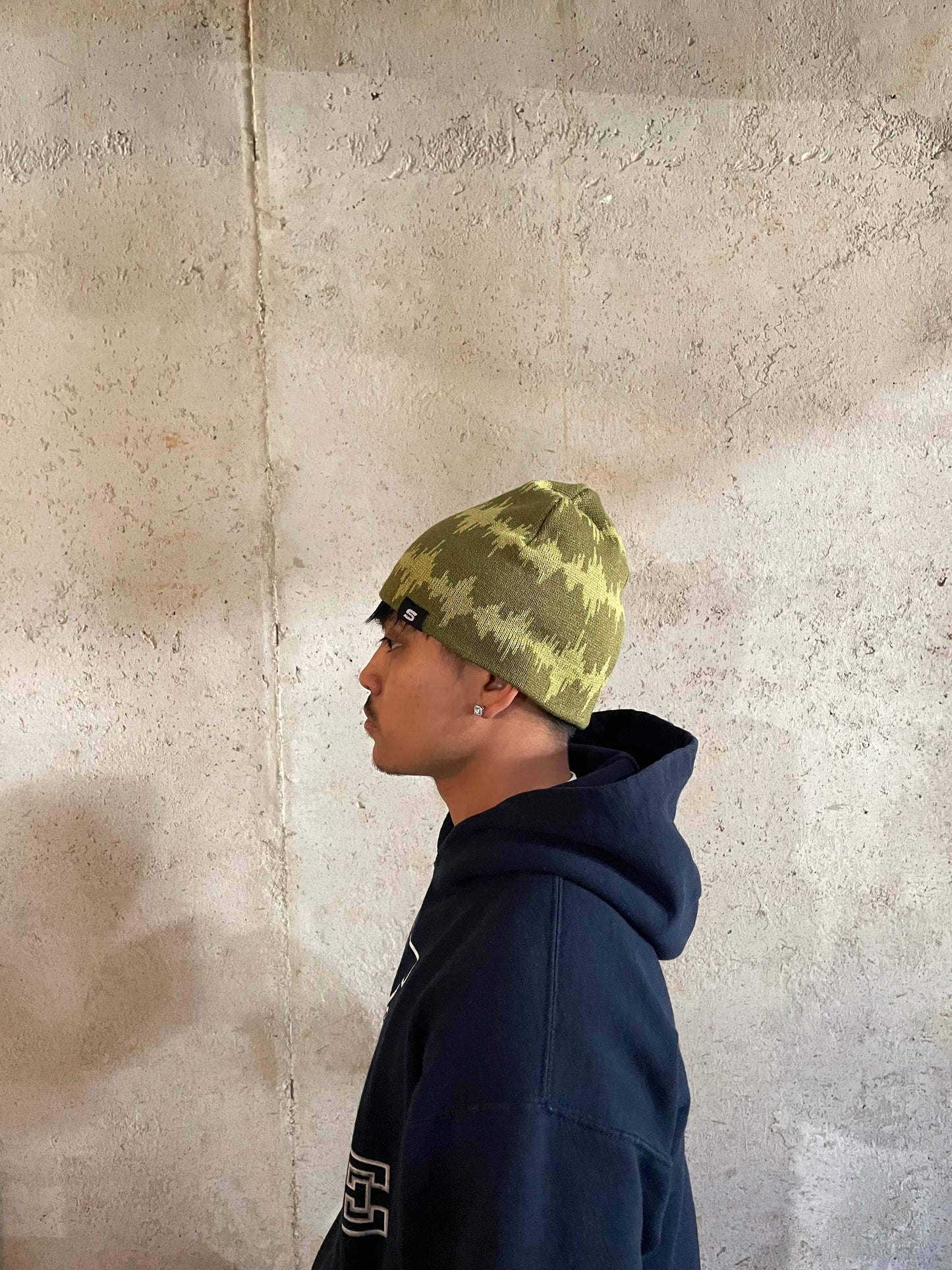 SOUNDWAVE BEANIE ( GREEN )