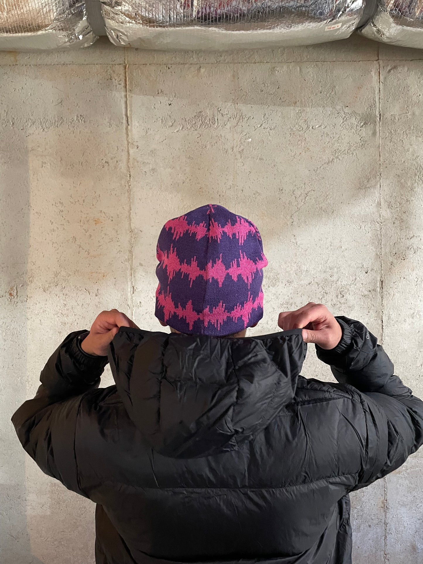 SOUNDWAVE BEANIE ( PURPLE )