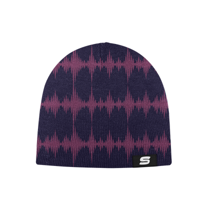 SOUNDWAVE BEANIE ( PURPLE )