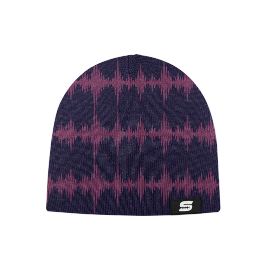 SOUNDWAVE BEANIE ( PURPLE )