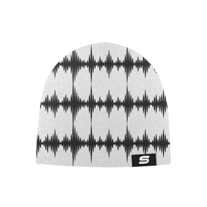 SOUNDWAVE BEANIE ( WHITE )