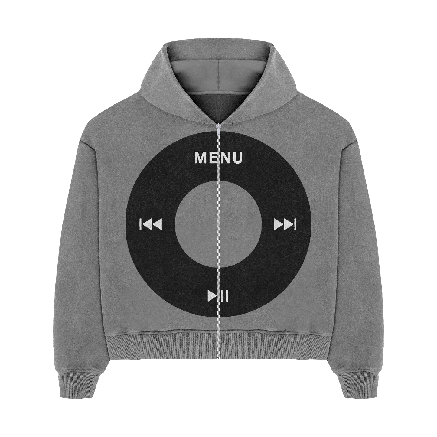 "Ipod" zip up (Black)